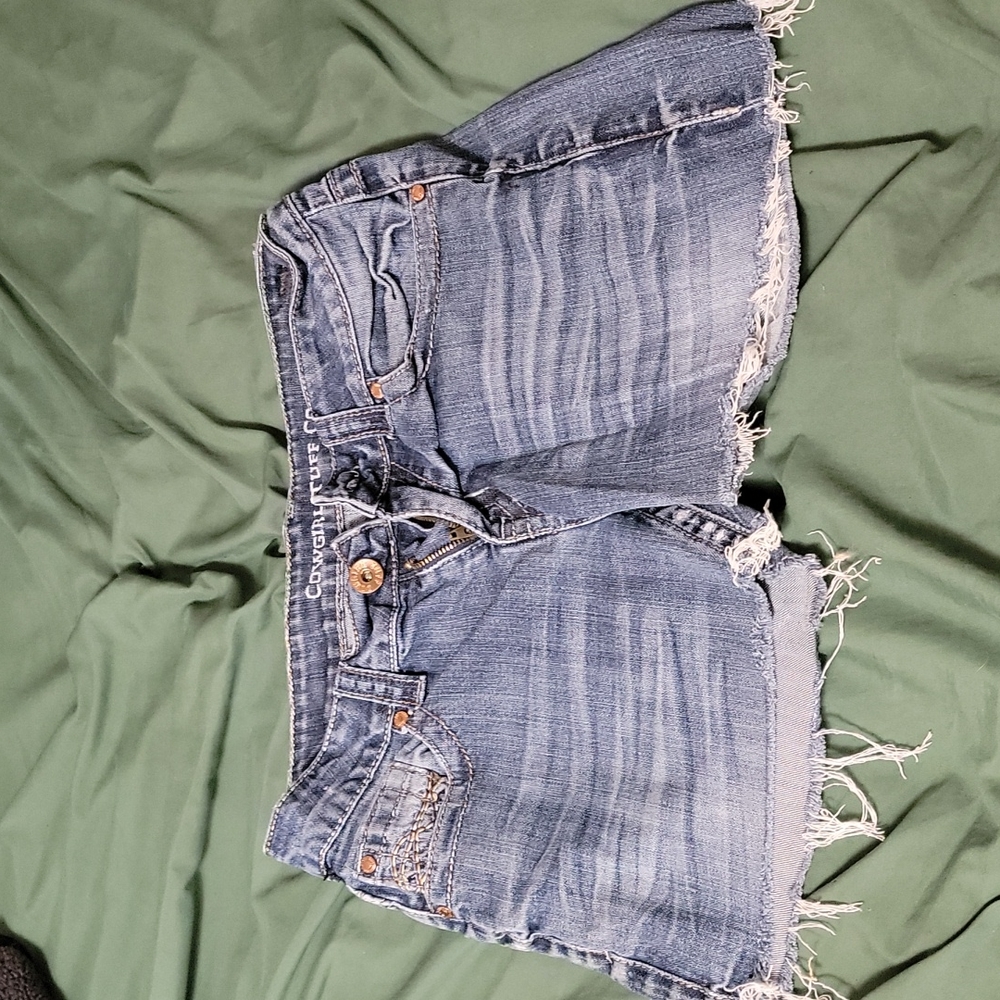 Cowgirl tuff cutoffs